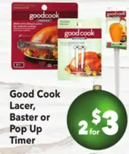 Vallarta Supermarkets Good Cook Lacer, Baster or Pop Up Timer offer
