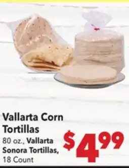 Vallarta Supermarkets Vallarta Corn Tortillas offer