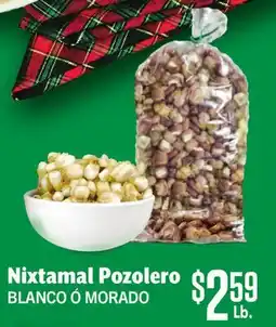 Vallarta Supermarkets Nixtamal Pozolero / BLANCO Ó MORADO offer