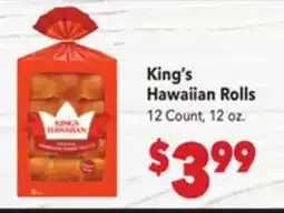 Vallarta Supermarkets King's Hawaiian Rolls offer