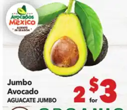 Vallarta Supermarkets Jumbo Avocado / AGUACATE JUMBO offer