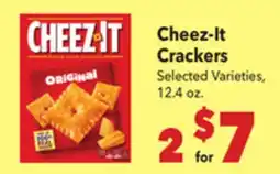 Vallarta Supermarkets Cheez-It Crackers offer