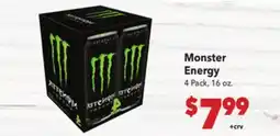 Vallarta Supermarkets Monster Energy offer