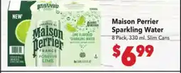Vallarta Supermarkets Maison Perrier Sparkling Water offer