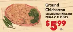 Vallarta Supermarkets Ground Chicharron/CHICHARRON MOLIDO PARA LAS PUPUSAS offer