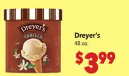 Vallarta Supermarkets Dreyer's offer