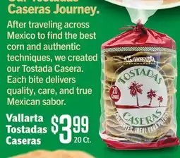 Vallarta Supermarkets Vallarta Tostadas Caseras offer