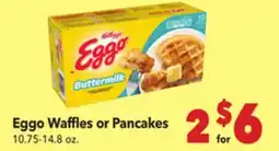 Vallarta Supermarkets Eggo Waffles or Pancakes offer