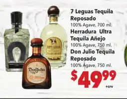 Vallarta Supermarkets Leguas Tequila Reposado offer