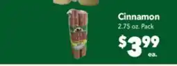 Vallarta Supermarkets Cinnamon offer