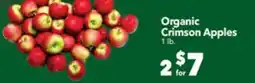 Vallarta Supermarkets Organic Crimson Apples offer