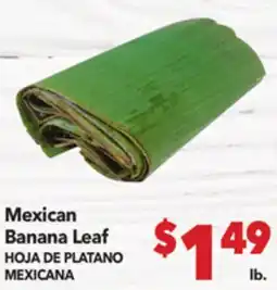 Vallarta Supermarkets Mexican Banana Leaf / HOJA DE PLATANO MEXICANA offer