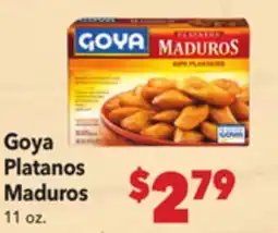 Vallarta Supermarkets Goya Platanos Maduros offer