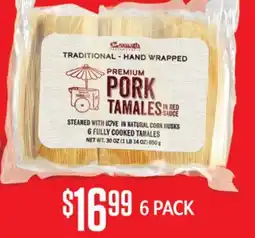 Vallarta Supermarkets PORK TAMALES offer