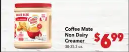 Vallarta Supermarkets Coffee Mate Non Dairy Creamer offer