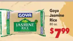 Vallarta Supermarkets Goya Jasmine Rice offer