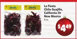 Vallarta Supermarkets La Fiesta Chile Guajillo, California Or New Mexico offer