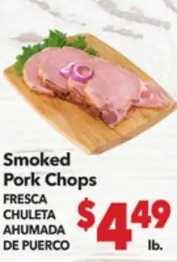 Vallarta Supermarkets Smoked Pork Chops / FRESCA CHULETA AHUMADA DE PUERCO offer