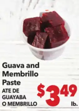 Vallarta Supermarkets Guava and Membrillo Paste / ATE DE GUAYABA O MEMBRILLO offer