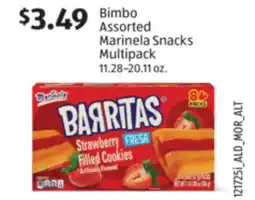 Aldi Bimbo Assorted Marinela Snacks Multipack offer