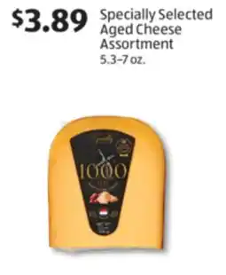 Aldi Specially Selected Aged Cheese Assortment offer