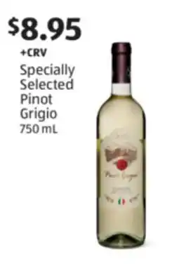 Aldi Specially Selected Pinot Grigio offer