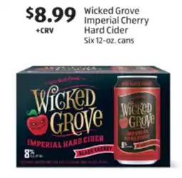 Aldi Wicked Grove Imperial Cherry Hard Cider offer