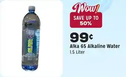 Grocery Outlet Alkaline Water offer