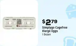 Grocery Outlet Cagefree Xlarge Eggs offer