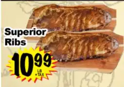 Superior Grocers Superior Ribs offer