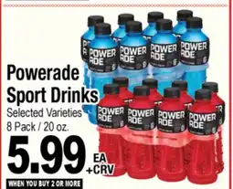 Superior Grocers Powerade Sport Drinks offer
