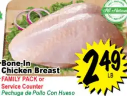 Superior Grocers Bone-In Chicken Breast offer