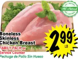 Superior Grocers Boneless Skinless Chicken Breast offer