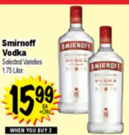Superior Grocers Smirnoff Vodka offer