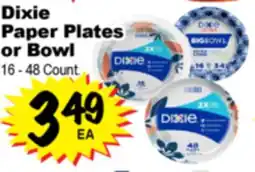 Superior Grocers Dixie Paper Plates offer