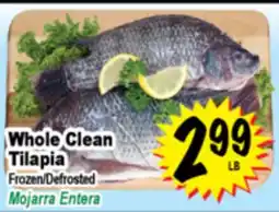 Superior Grocers Whole Clean Tilapia offer