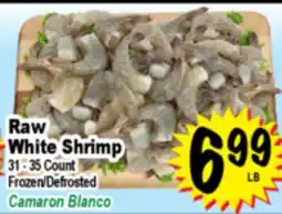Superior Grocers Raw White Shrimp offer