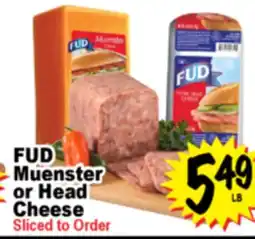 Superior Grocers FUD Muenster or Head Cheese offer