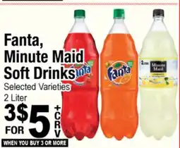 Superior Grocers Fanta Minute Maid Soft Drinks offer