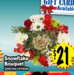 Superior Grocers Snowflake Bouquet offer