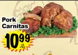 Superior Grocers Pork Carnitas offer