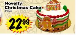 Superior Grocers Novelty Christmas Cake offer