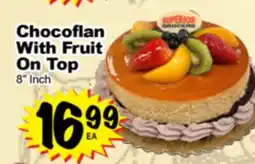 Superior Grocers Chocoflan With Fruit On Top offer