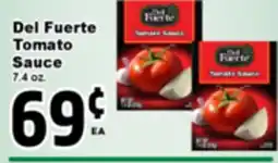Superior Grocers Del Fuerte Tomato Sauce offer