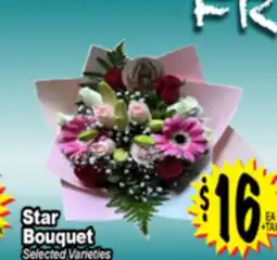 Superior Grocers Star Bouquet offer