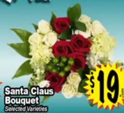 Superior Grocers Santa Claus Bouquet offer