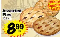 Superior Grocers Assorted Pies offer