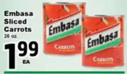 Superior Grocers Embasa Sliced Carrots offer