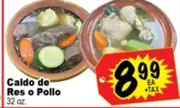 Superior Grocers Caldo de Res o Pollo offer