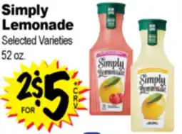 Superior Grocers Simply Lemonade offer